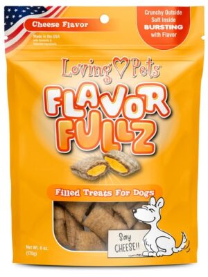FLAVORFULLZ DOG SNACK - QUESO 6 OZ