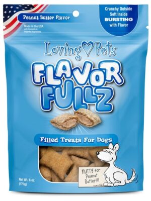 FLAVORFULLZ DOG SNACK - MANTEQUILLA MANI 6 OZ