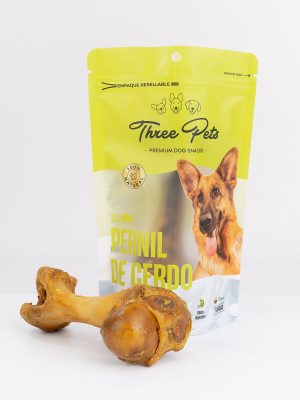 THREE PETS DOG SNACK PERNIL DE CERDO X 1 UND 150 GR