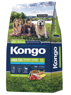 KONGO PERROS MEDIANOS Y GRANDES BULTO