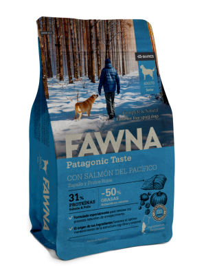 Fawna Salmón perros adultos senior