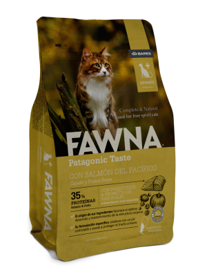 Fawna Salmón Gatos Cuidado Urinario