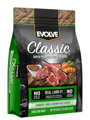 Evolve dog classic lamb - cordero