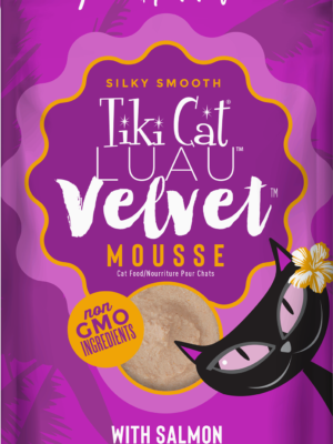 TIKI CAT LUAU VELVET MOUSSE - SALMON EN CALDO - 80 GR - POUCH