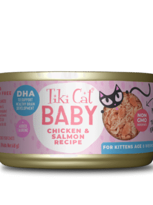 Tiki Cat Baby - Pollo y Salmón 68 Gr - Lata