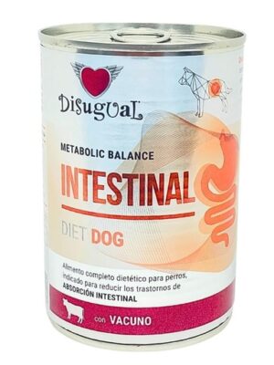 DISUGUAL DOG INTESTINAL DIET - CARNE LATA POR 400 GR