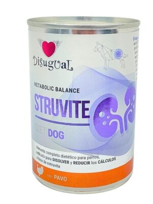 DISUGUAL DOG STRUVITE DIET - PAVO LATA POR 400 GR