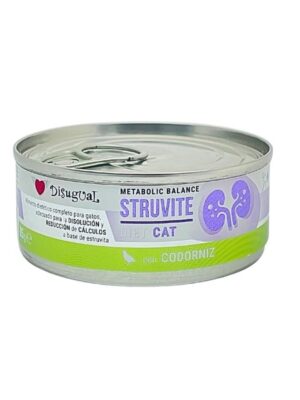 DISUGUAL CAT STRUVITE DIET - CODORNIZ - LATA POR 85 GR