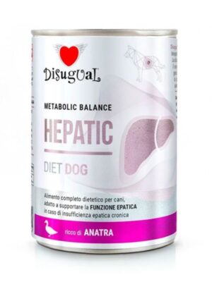 DISUGUAL DOG HEPATIC DIET - PATO LATA POR 400 GR