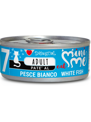DISUGUAL CAT MINI ME - N7 PESCADO BLANCO LATA POR 85 GR