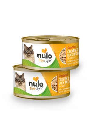 NULO CAT SHREDDED-TIRILLAS  CHICKEN & DUCK LATA 3 OZ - 85 GR